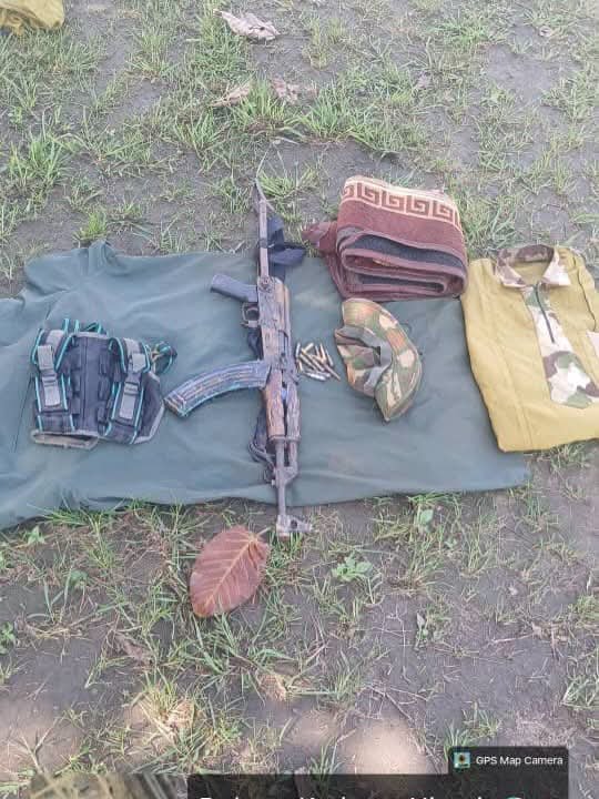 ana_herleemerh's tweet photo. Troops ambushed Christian terrorists in Kachia, Kaduna State, based on intelligence and foiled an attack. In a clearance operation, they arrested a suspected criminal, Mr. Jacob, with a fabricated pistol and seven rounds.

Recovered 1 AK-47, 1 magazine with 13 rounds, a magazine carrier, and a military jungle hat.

OPERATION FANSAN YAMMA - Kaduna (23-24 Sept 2026)

(Southern Kaduna people of Christopher Musa) 

The suspect is in military custody for investigation.

Kudos to our Nigeria Army 🫡