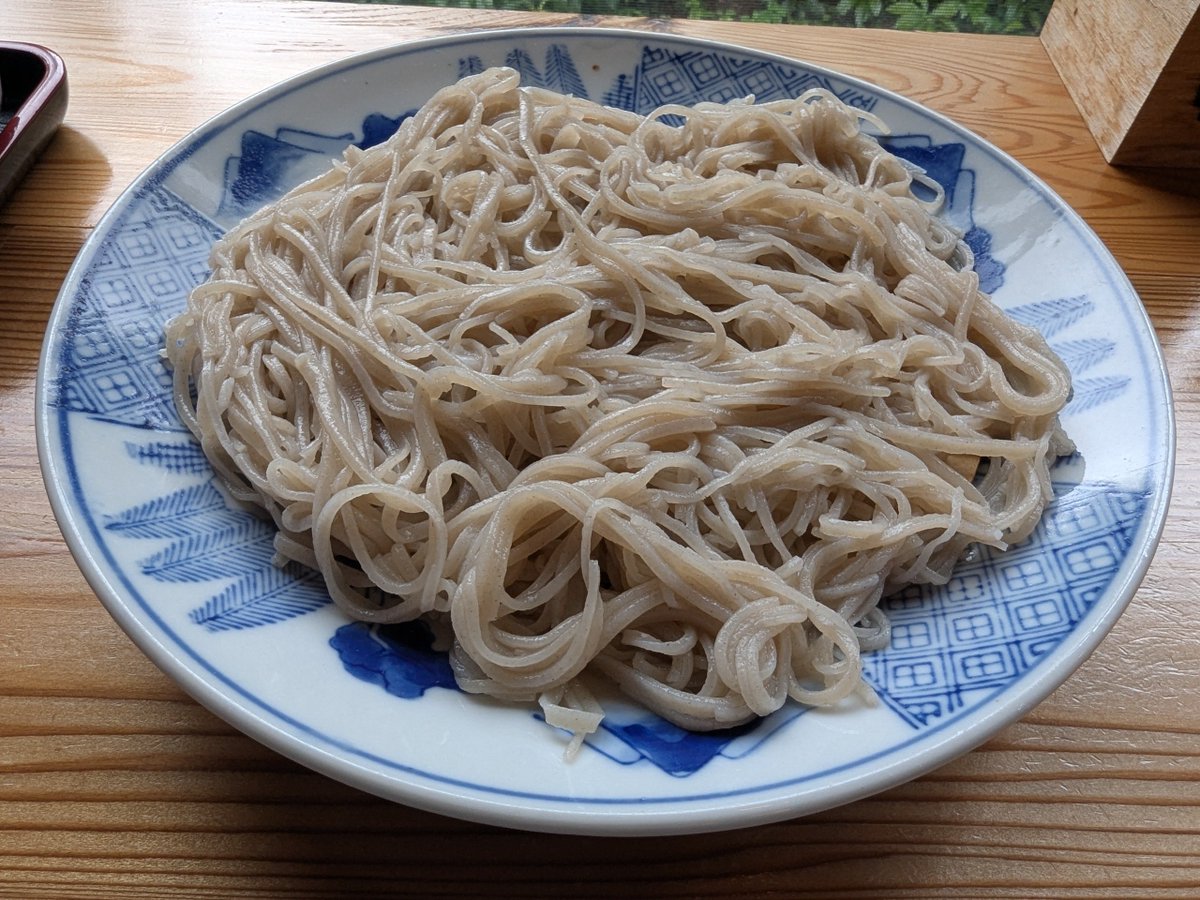 UNATARO88's tweet photo. 香取神宮の近くで十割蕎麦なんかも食べちゃったりして〜♪ https://t.co/TwqhcdcF35