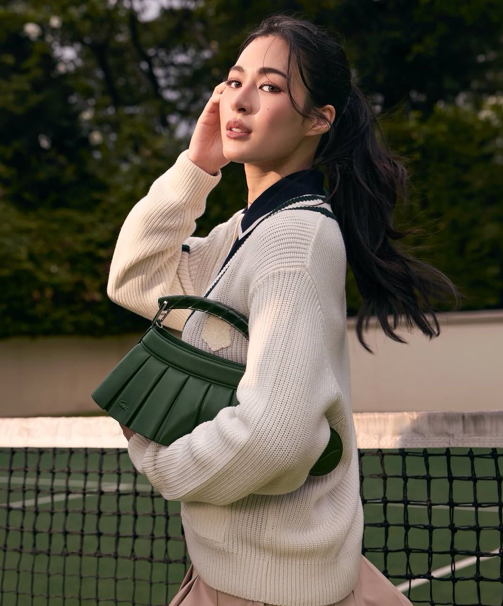viraltakes's tweet photo. Sirilak Kwong looks court-ready in Lacoste via recent pictures. https://t.co/T1D7gUeKIE
