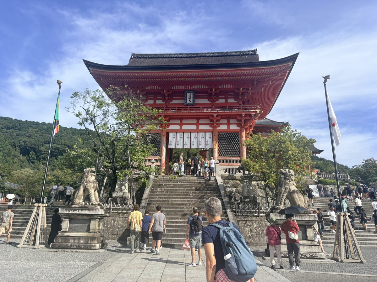 toramadmis's tweet photo. 京都で修学旅行もどき旅してきた🫶

おばんざい屋→八阪神社→清水寺→金閣寺

京料理美味しいし、神聖な場所巡ってめっちゃパワーもらいまくった！！
ベタベタ観光地だけどやっぱり行って本当良かったー！！ほんと京都ってすてき。 https://t.co/lKpuX7yekW