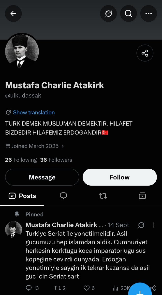 liar__artist's tweet photo. @ulkudassak @43500ft İnanmayın bu trollere https://t.co/v9P53WlftP