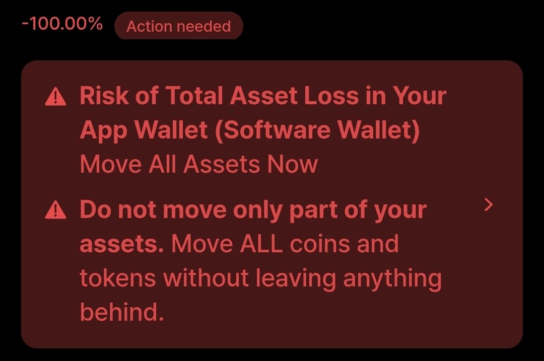 WHIPSHEE's tweet photo. @DCENTWALLETS 5007.906192 XRP 

AND

5019.35467461 HBAR 

This is what I've had stollen from my "Military-Grade" protection with #DCENT 

I have emailed your team screenshots of the transactions which gives you a DIRECT link to the wallets it got sent to by the hackers... so why the wait? 🤷‍♂️ https://t.co/XkPelDnTeK