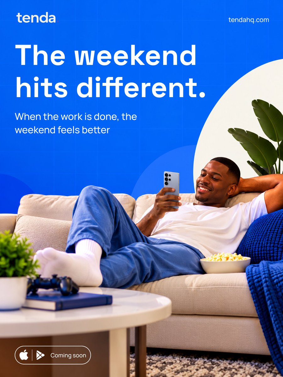 Tendahq's tweet photo. Your weekend shouldn’t feel like unfinished business.

Get the gig done. Submit the proof. Then get back to your life.

Less chasing. More time for yourself.

Tenda is coming soon.

#Tenda #gig #GigWork #weekendvibes #web3 https://t.co/S2uTtUja2U