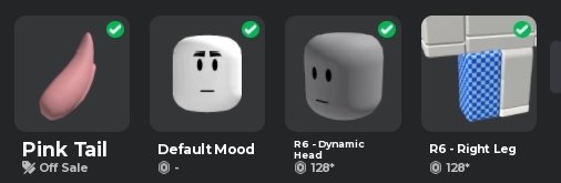 Randomayy_YT's tweet photo. @DNBFormula1 Majority of the ugc I use beside the Michael Jackson ones are off sale, they used to be up back when I bought them in 2023 but I'm sure there are other substitutes for it!! The face is self made in a game where you can make custom UGC however https://t.co/MzVVWBKIM4
