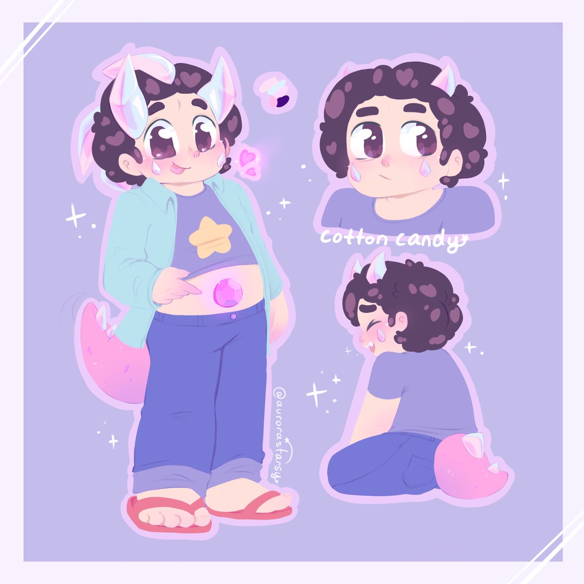 auriedeer's tweet photo. my lil hc take on steven <3 aurie calls him cotton candy
#stevenuniverse #sufanart #stevenuniversefuture https://t.co/cXWZudfrFb