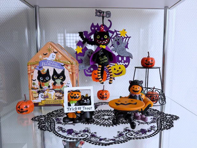 【お値下げ♡】仲良し黒猫☆ハロウィン 黒猫兄妹 ムサシとさくら على X: 