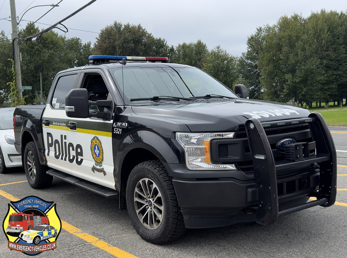 evo_uk's tweet photo. Sรปretรฉ du Quรฉbec Ford F-150 XL Police Responder 5321 (FRE7906) was photographed on the approach to Trois-Riviรจres in early September 2026.
#suretedequebec #quebecpolice #policeresponder #policecruiser #fordf150 #FordF150XL #fordf150police #emergencyvehiclesonline https://t.co/jXDPz1yu4z