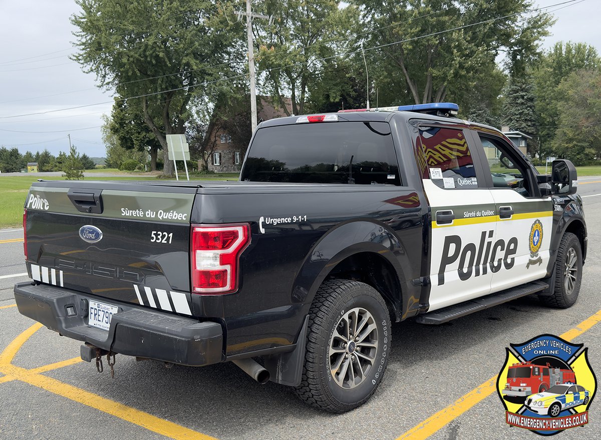 evo_uk's tweet photo. Sรปretรฉ du Quรฉbec Ford F-150 XL Police Responder 5321 (FRE7906) was photographed on the approach to Trois-Riviรจres in early September 2026.
#suretedequebec #quebecpolice #policeresponder #policecruiser #fordf150 #FordF150XL #fordf150police #emergencyvehiclesonline https://t.co/jXDPz1yu4z