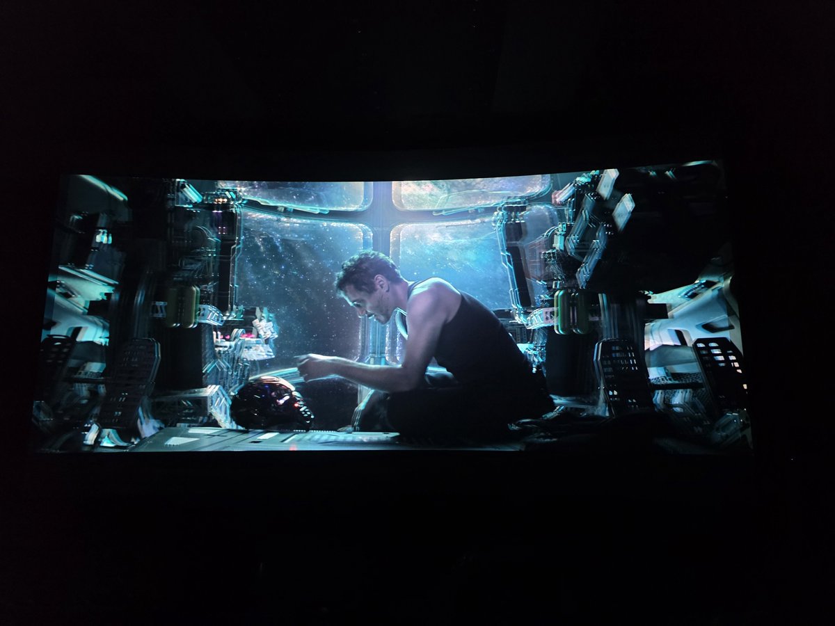 Intheatreverse's tweet photo. @AlluCinemas is playing Avengers Endgame Encore in Scope even today. I even confronted them to play the flat DCP, but they just said that they hadn't received the content. When I asked why they were unable to play the flat content when the Pune DC was playing it, the guy rudely told me to complain to Dolby if I could regarding the flat content. What kind of behavior is this? It is just incompetence and negligence from the management of Allu Cinemas - the worst Dolby Cinema in India.
@DolbyIn