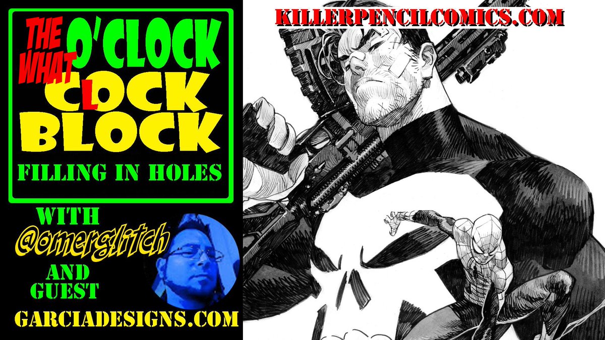 omerglitch's tweet photo. 160 The What O’clock Clock Block – Drawing and Hangout Stream! Drawing while watching @EthanVanSciver and @JonMalin
https://t.co/vTokeDLvH8
#comics #comicbooks #comicart #cg #comicsgate #indiecomics #outlawcomics #undergroundcomics #comix #independentcomics https://t.co/GIYIazd5MT