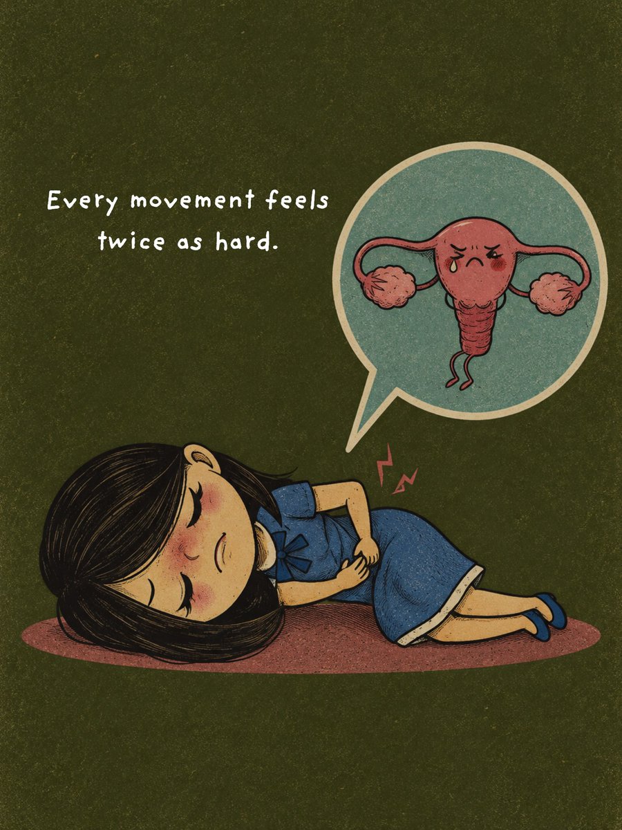 MittieDunscam's tweet photo. Many women experience severe period pain each month, along with exhaustion, nausea, headaches, mood changes, and difficulty managing daily life. They need understanding, patience, and care—not judgment. Listening and offering support can mean more https://t.co/TY7wk6ahjr