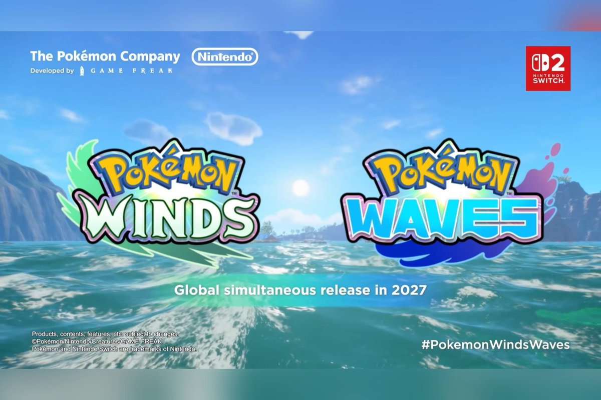 Light_88_'s tweet photo. Pokémon Day is getting closer… 👀 And with the second Winds &amp; Waves trailer on the horizon, what are you hoping to see revealed? https://t.co/urkAQz42gb