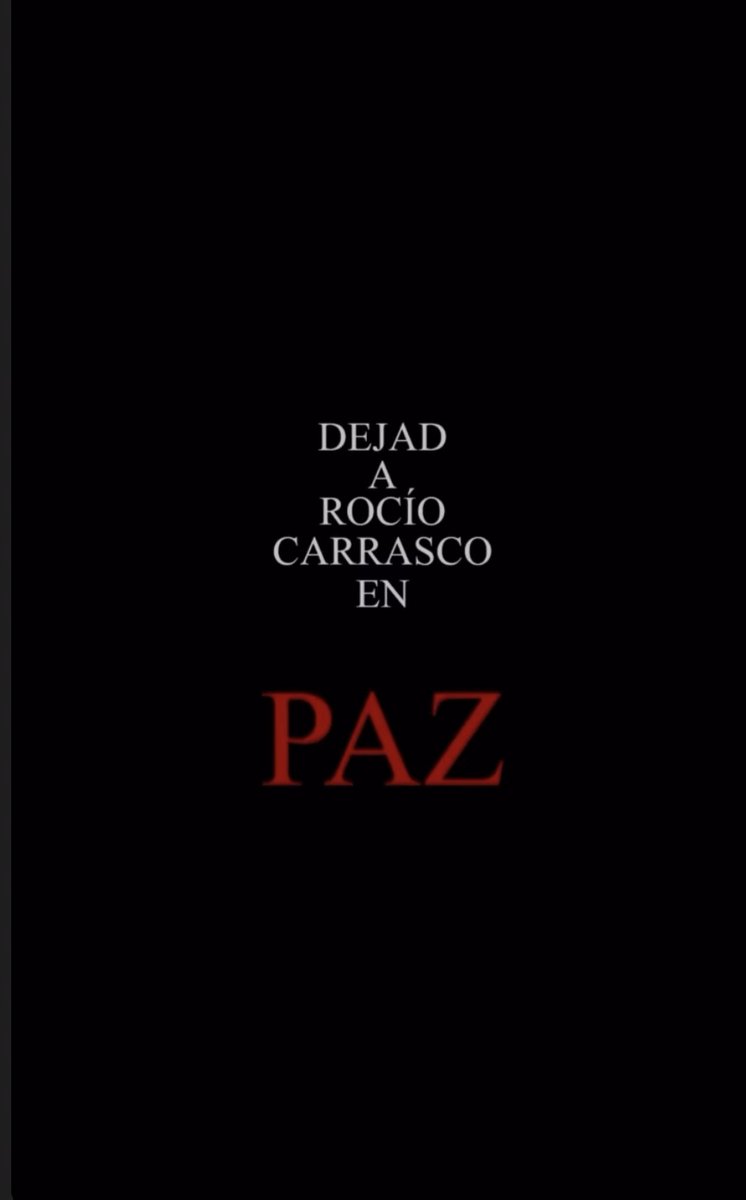de_observer's tweet photo. #APOYOROCIO26S
#JusticiaParaRocioCarrasco
#DejadARocioCarrascoEnPaz https://t.co/SVzrtMxn7v