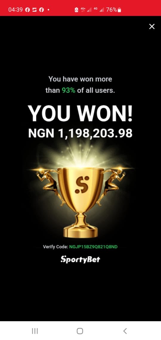 Wizard01000's tweet photo. To God be the Glory🙏🙏
We go again today!

Are you tired of losing money 

Follow me for low risk odds✅ https://t.co/gXl1MFDUGK