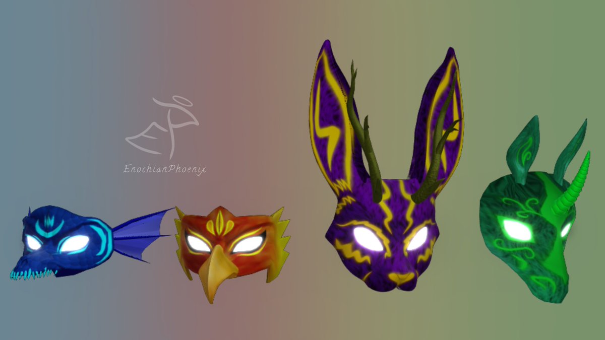 EnochianPhoenix's tweet photo. "Elemental Masked Warriors" https://t.co/KpJr6e3RFQ