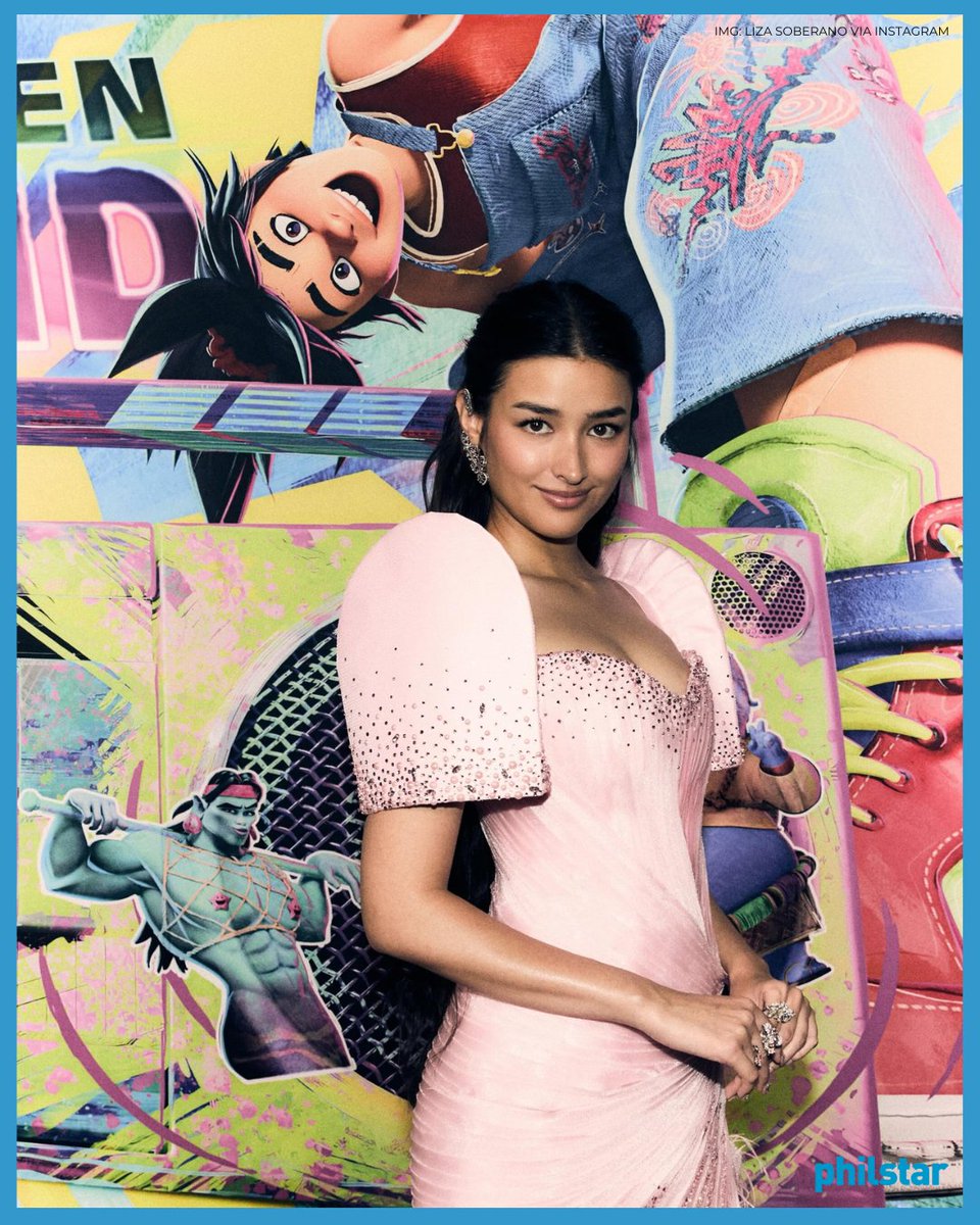 PhilstarNews's tweet photo. LIZA’S FACE CARD 🔛🔝

Actress Liza Soberano on Saturday shared stunning photos of herself wearing a pink Filipiniana at the world premiere of the animated film “Forgotten Island.”

“I’m so proud and excited that ‘Forgotten’ Island is finally out in the world. It’s such a joyful, funny and heartfelt movie about family, friendship and finding the courage to chase something bigger for yourself. I’ve loved this film from the moment I became a part of it, and knowing that it finally belongs to audiences feels so surreal,” Liza wrote on Instagram.

“Forgotten Island” is currently showing in cinemas nationwide following its sneak screenings on September 19–20 and its local release on September 23.