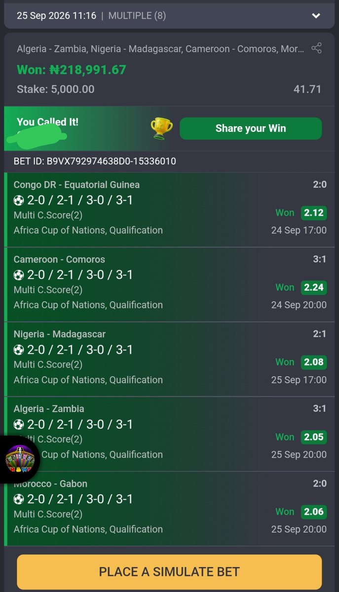 betanogotmepaid's tweet photo. So we won a community bet yesterday, no single person could post his or her ticket 

We had 1/2 correct score, even though personally I forgot to stake single, nobody still drop ticket for that one too...

It's alright God is watching 
We move regardless https://t.co/KJhtaOEr5H