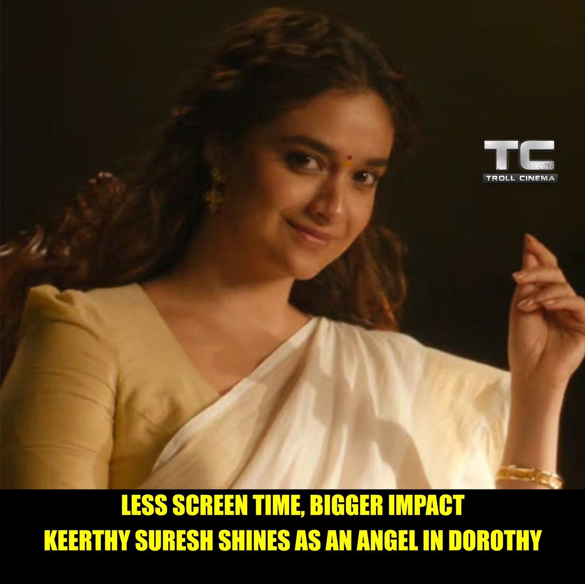Troll_Cinema's tweet photo. #Dorothy - Gift Of God ♥️
@KeerthyOfficial https://t.co/KCliLQq22X
