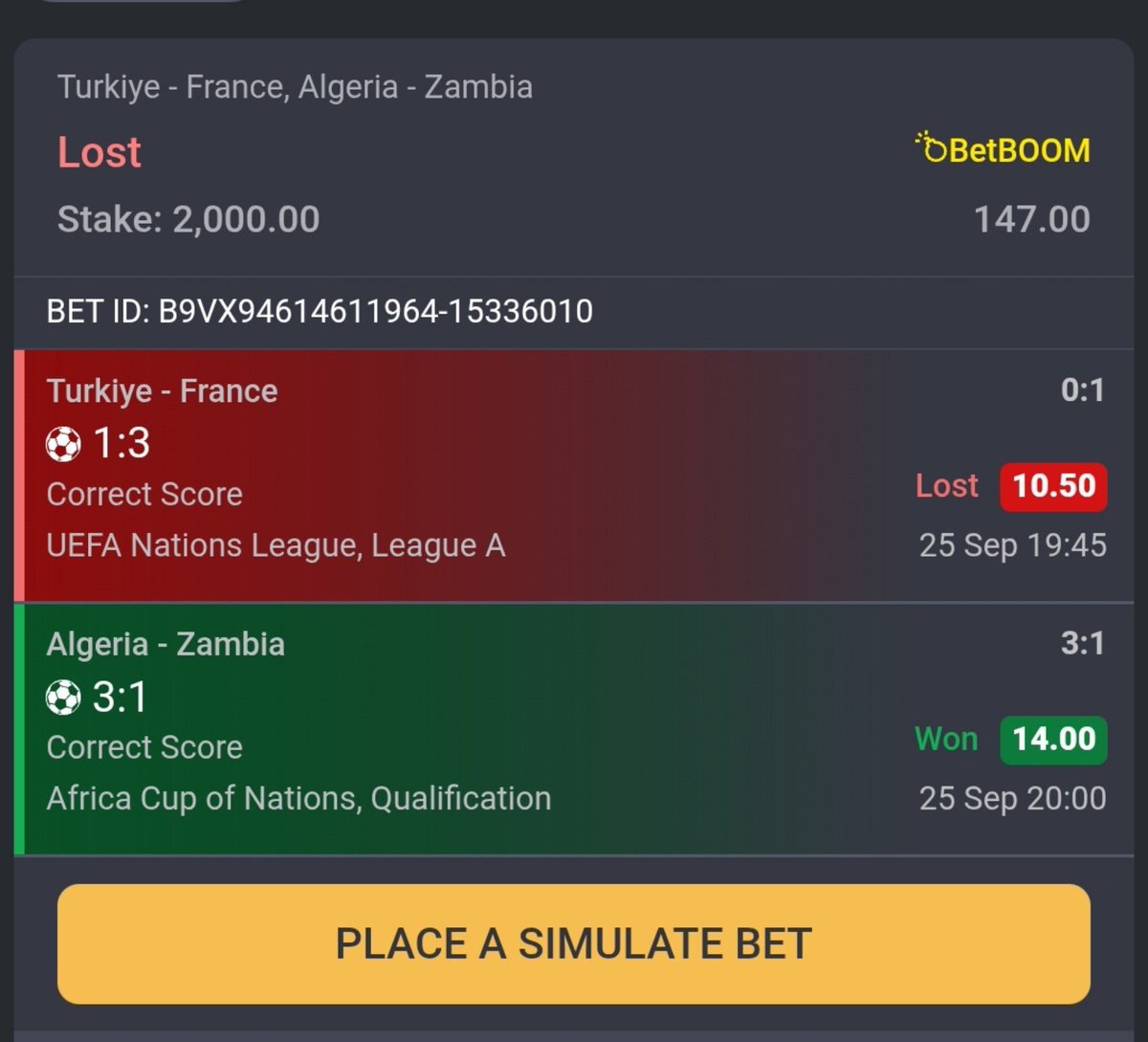 betanogotmepaid's tweet photo. So we won a community bet yesterday, no single person could post his or her ticket 

We had 1/2 correct score, even though personally I forgot to stake single, nobody still drop ticket for that one too...

It's alright God is watching 
We move regardless https://t.co/KJhtaOEr5H