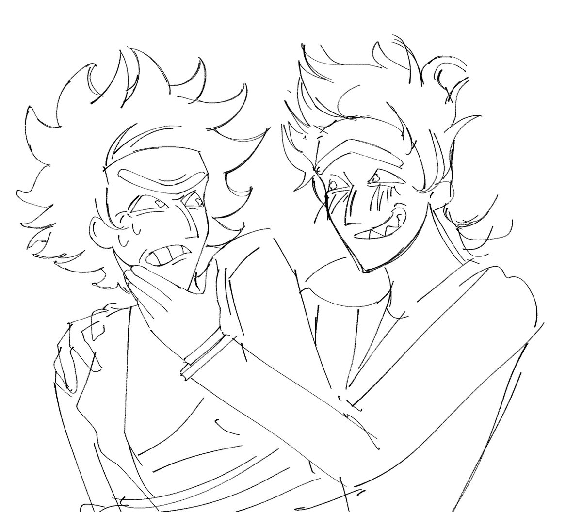 ringing3666's tweet photo. Prickcest 
Should I keep this artsyle?
#prickcest #rickprime #ricksanchez #rickandmorty https://t.co/bfX5TDOdJk