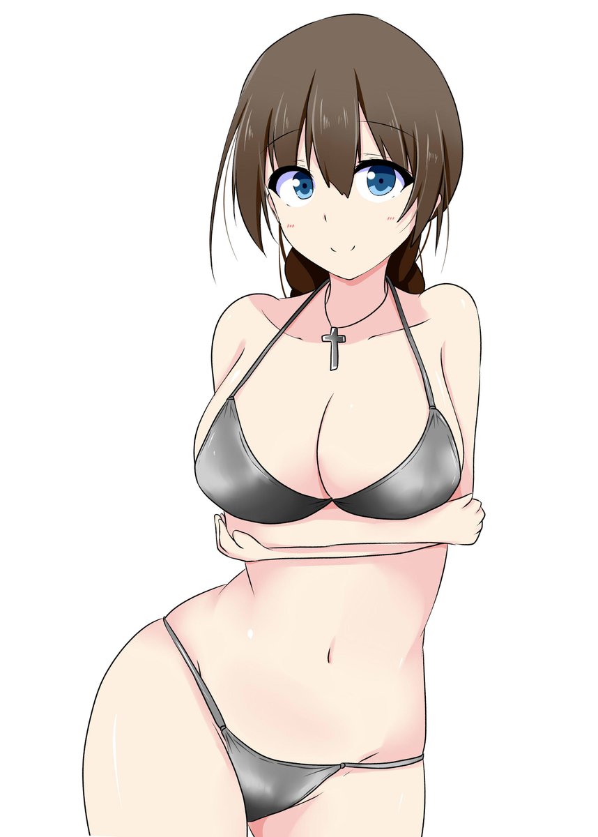 kuzumotu's tweet photo. 銀ビキニリネットちゃん　＃政剣マニフェスティア https://t.co/EfUnHbVMvv