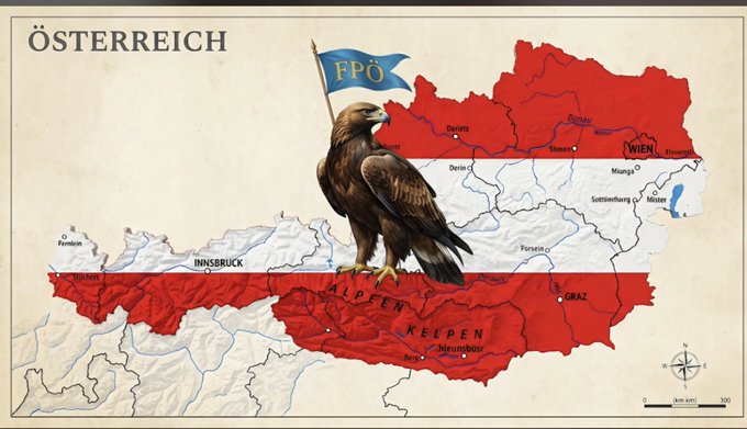 fuers_Volk's tweet photo. Lassen WIR nicht zu, das Machtbesessene, Korrupte und völlig Unfähige Politiker/Parteien, UNSER geliebtes u schönes Heimatland "🇦🇹", an eine zentralistische/europäische Diktatur verkaufen, um UNS damit unserer Werte/Kultur u Identität zu berauben! Um zu überleben "FPÖ" wählen 👍 https://t.co/3ejtHIeDqU