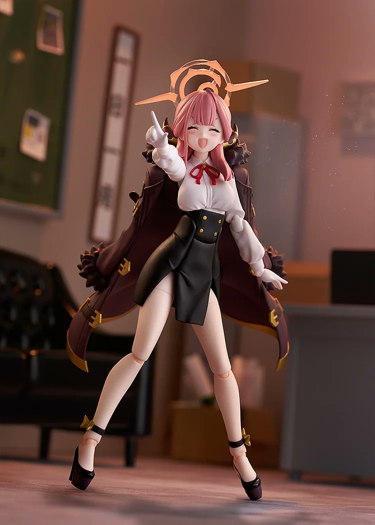 gsc_kahotan's tweet photo. ／
　待ってたわ。
　どんな依頼でも、便利屋は必ず遂行するから！
＼
￣￣￣￣￣￣￣￣￣
figma 陸八魔アル
＿＿＿＿＿＿＿＿＿

9月28日（月）出荷予定です💠
#ブルーアーカイブ #ブルアカ #figma https://t.co/Vj2KbaB9kY