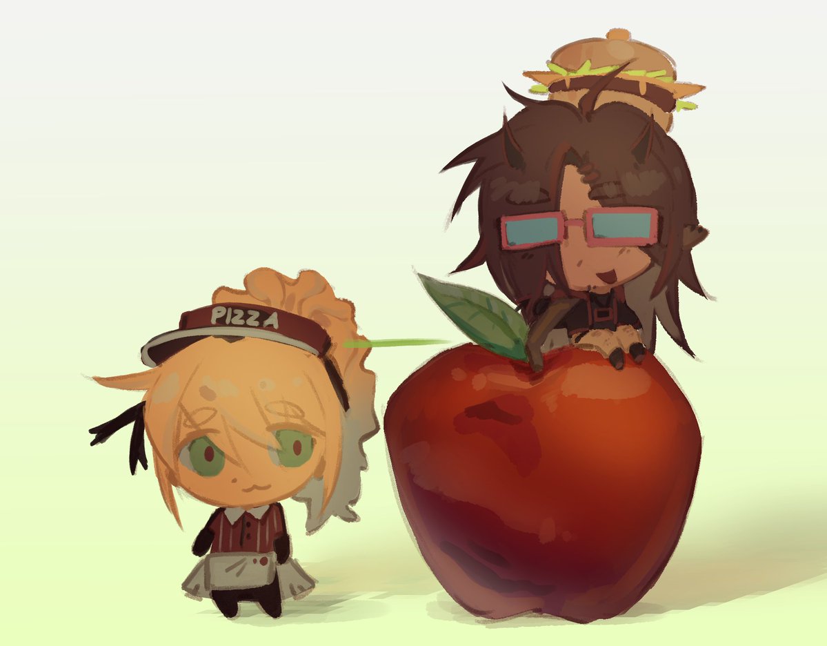 sanDevourer's tweet photo. just 1 apple tall #pizzaburger
new designs again *cries https://t.co/mPcRwpMDEK