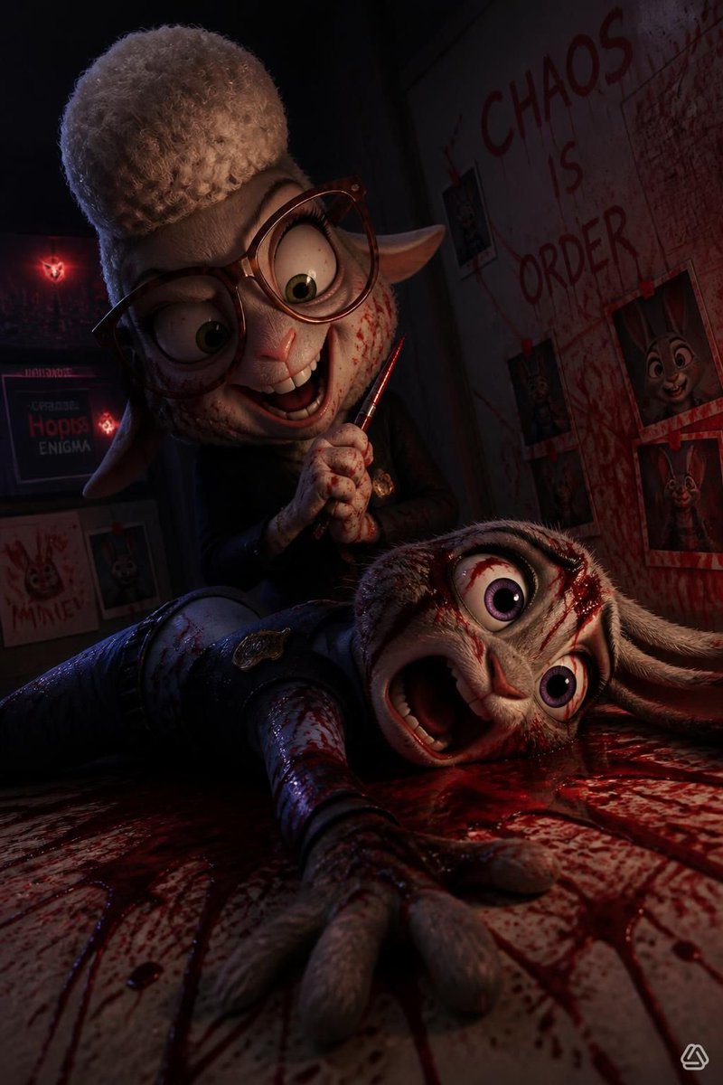 DanielHags45268's tweet photo. Zootopia crazy insane mayor bellwether https://t.co/xS9LJnwlzh