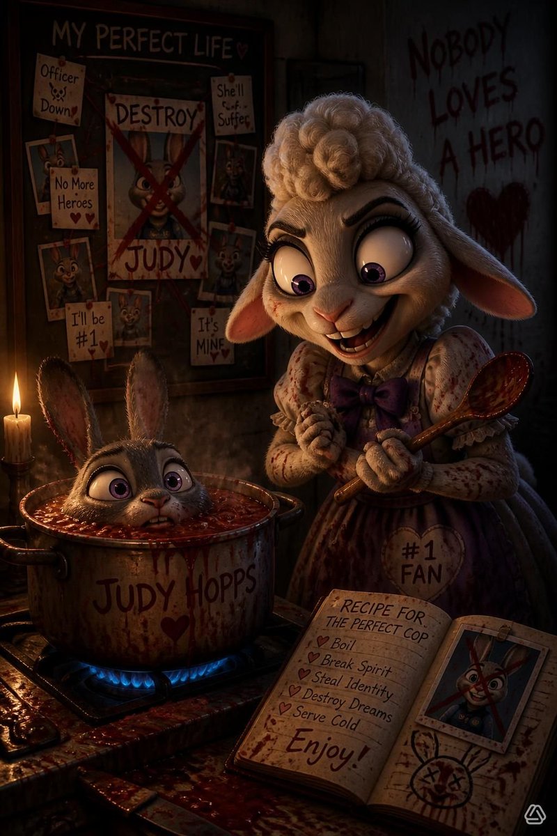 DanielHags45268's tweet photo. Zootopia crazy insane mayor bellwether https://t.co/xS9LJnwlzh