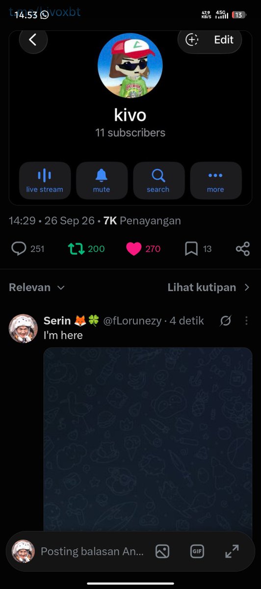 fLorunezy's tweet photo. @salamfvr Thankyou salam

428EwHGReN8kENM4UgYPLjJ7jnbiAPBgY71A5nWKCcY2 https://t.co/HDoponufH5