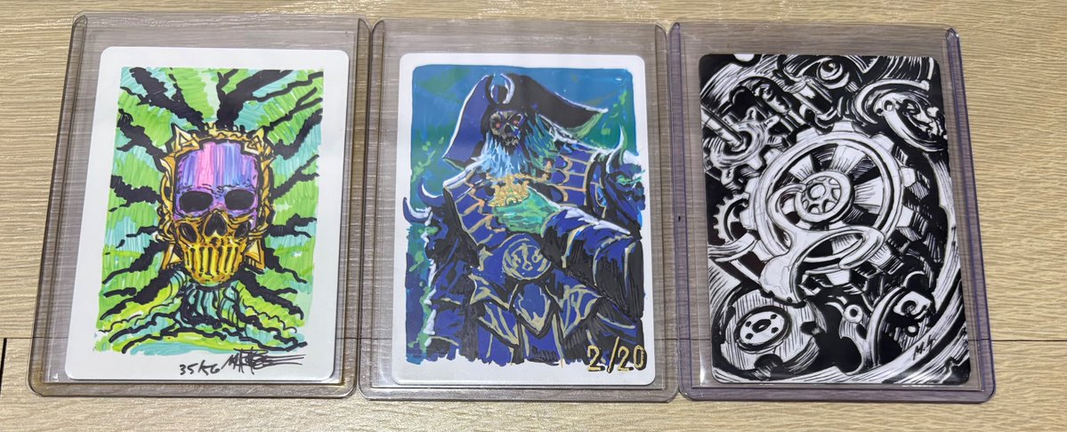DerekYang808's tweet photo. Current fabled artist proof collection. I need a schism AP and waiting for the soul AP and I will be happy.
#fabtcg #fabassassin https://t.co/ogTN4rmb0l