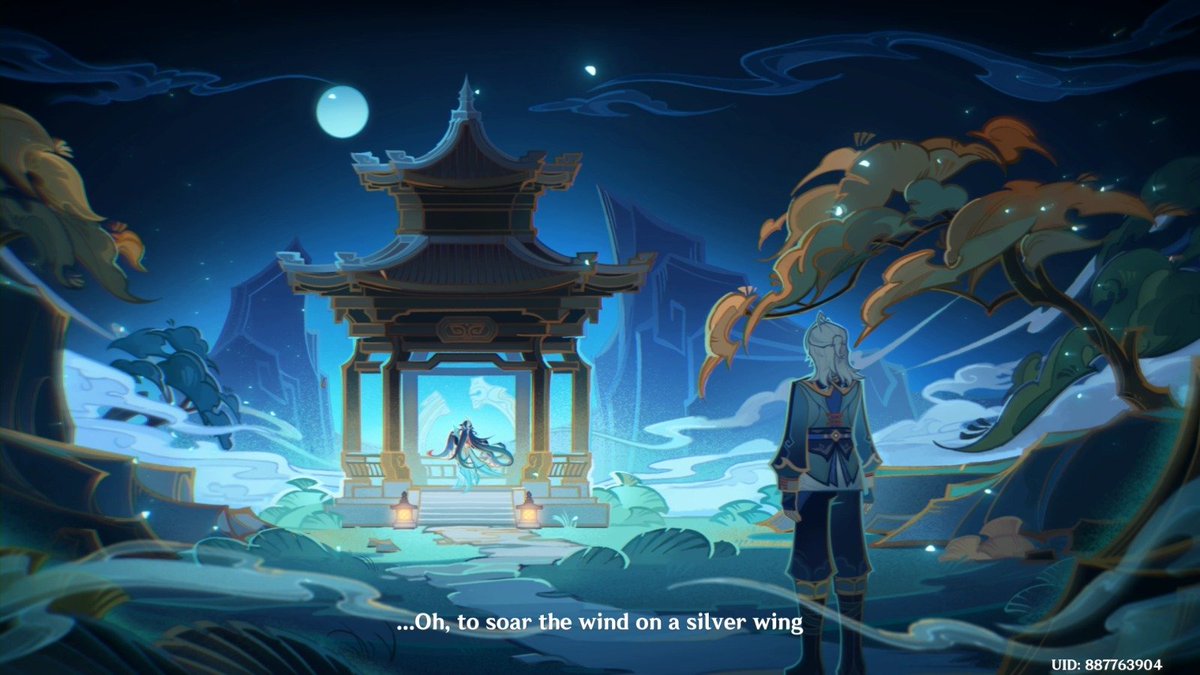 noirvlyr's tweet photo. She's so beautiful oh my god genshin pls make her playable 😭 https://t.co/neZfPk22Aw
