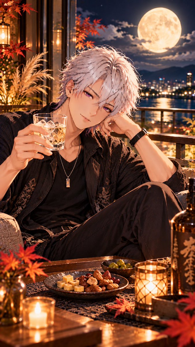 sio7056's tweet photo. みんなー、お疲れさまー！😊

今夜は焼酎ロックで乾杯〜🥃✨
満月を眺めながら、チーズとナッツをつまんで
ゆっくり晩酌タイム😋🧀🥜
秋の夜空を楽しみながら、のんびり過ごそう🌕🍂
今日も1日お疲れさまでした😊
明日も素敵な1日になりますように🌙✨

#焼酎ロック
#満月 https://t.co/lhpotL70bf