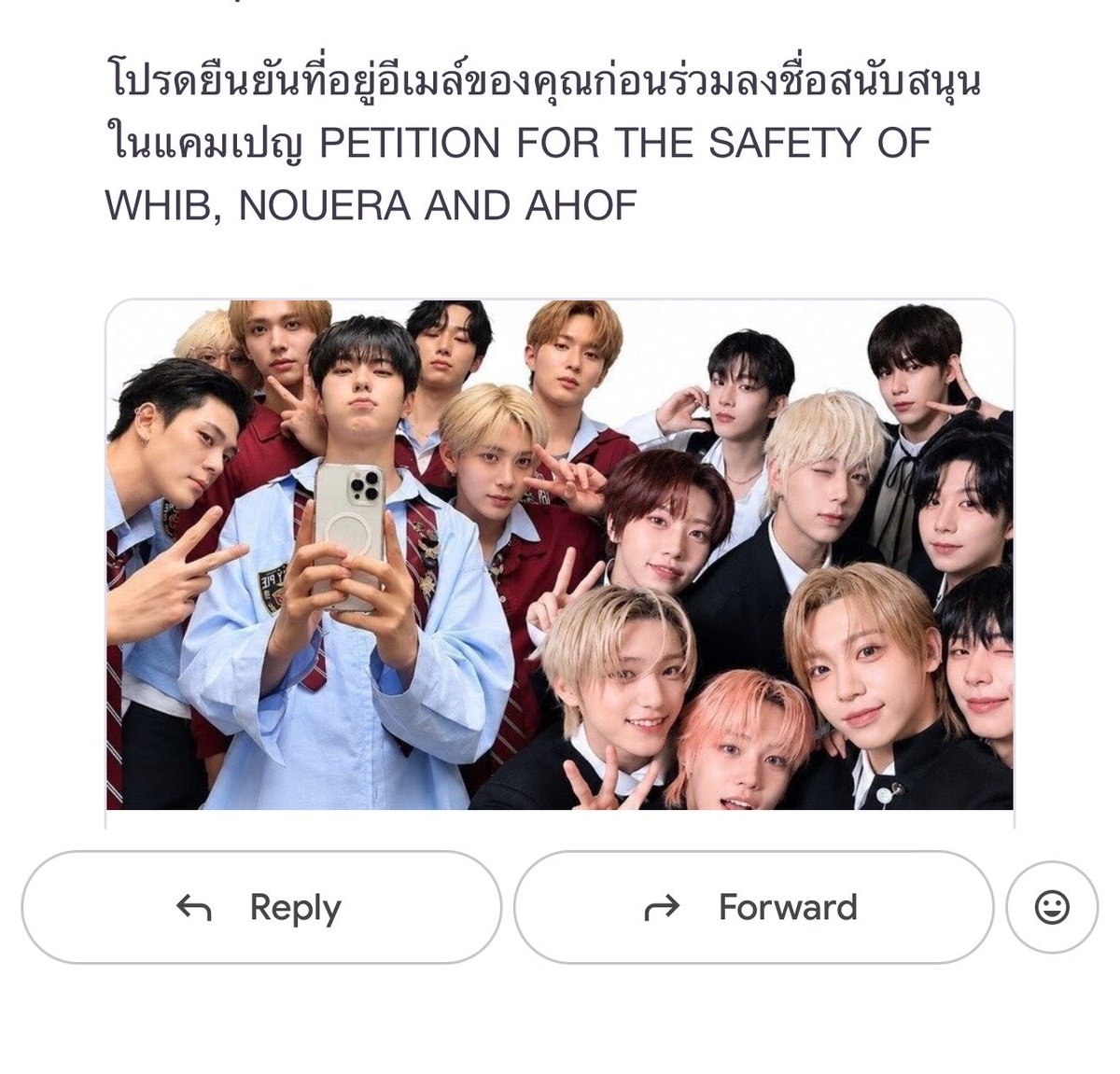 iluvutoomatcha's tweet photo. ช่วยกัน อันนี้เรื่องใหญ่มากจริง ๆ

https://t.co/EFNI1vSuQh

#씨제스는읽어라
#전쟁중에공연이말이되냐
#WHIB_러시아공연_재검토해
#아티스트안전이우선이다
#WithdrawWHIBfromRussiaFest

@CjesMusic
@WHIB_ON  @whib_official https://t.co/9AL12hjd5T