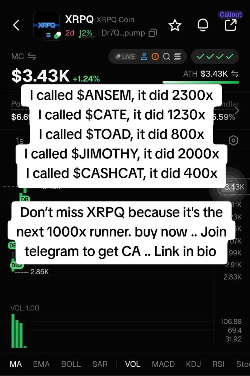 meme_insider000's tweet photo. @VOLTIXSOL Meme coins can change lives https://t.co/oyqsnANeJ0