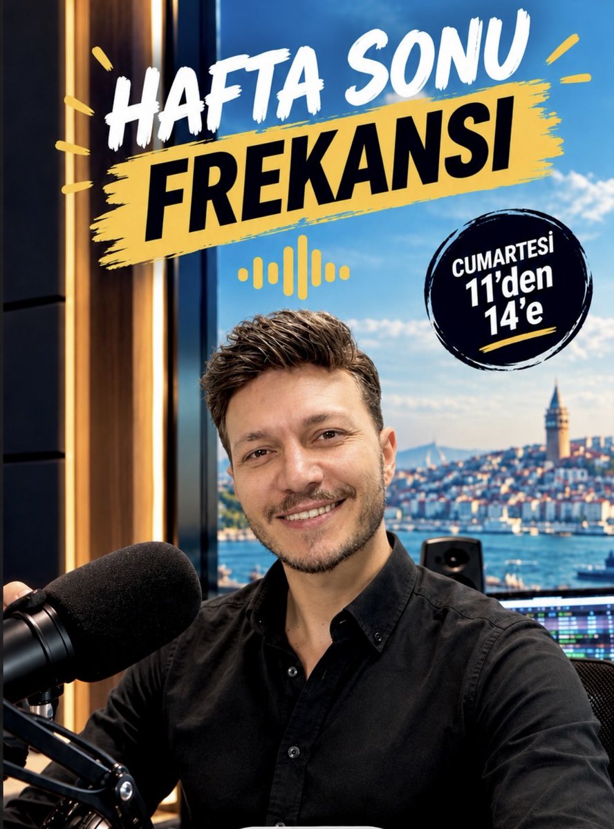 radyoturkuvaz's tweet photo. Cumartesi birlikte daha güzel 🥰
Hafta sonuna da başlarken beraberiz📻
Açıldı mı radyolar? 

@ugureracil 

“Hafta Sonu Frekansı” programıyla 
Cumartesi 11’den 14’de 
Radyo Turkuvaz’da

#istanbul 93.6
#ankara 90.2
#izmir 101 ve diğer frekanslarımız 👉 Turkuvaz Radyolar Mobil Uygulamada 📲