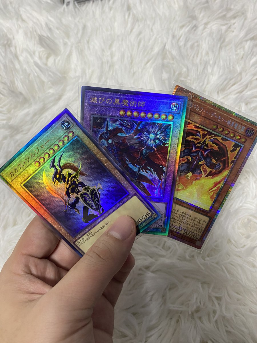 Victryfish's tweet photo. 結局3box開封したけど、もしや爆アドなのでは…！？🥹
めちゃめちゃ満足度高いパックでした。
あとは青眼のカラーシクとオバフレのプリシクさえ出れば言うことないんやけど…🤣 https://t.co/JCn3Rfvek3