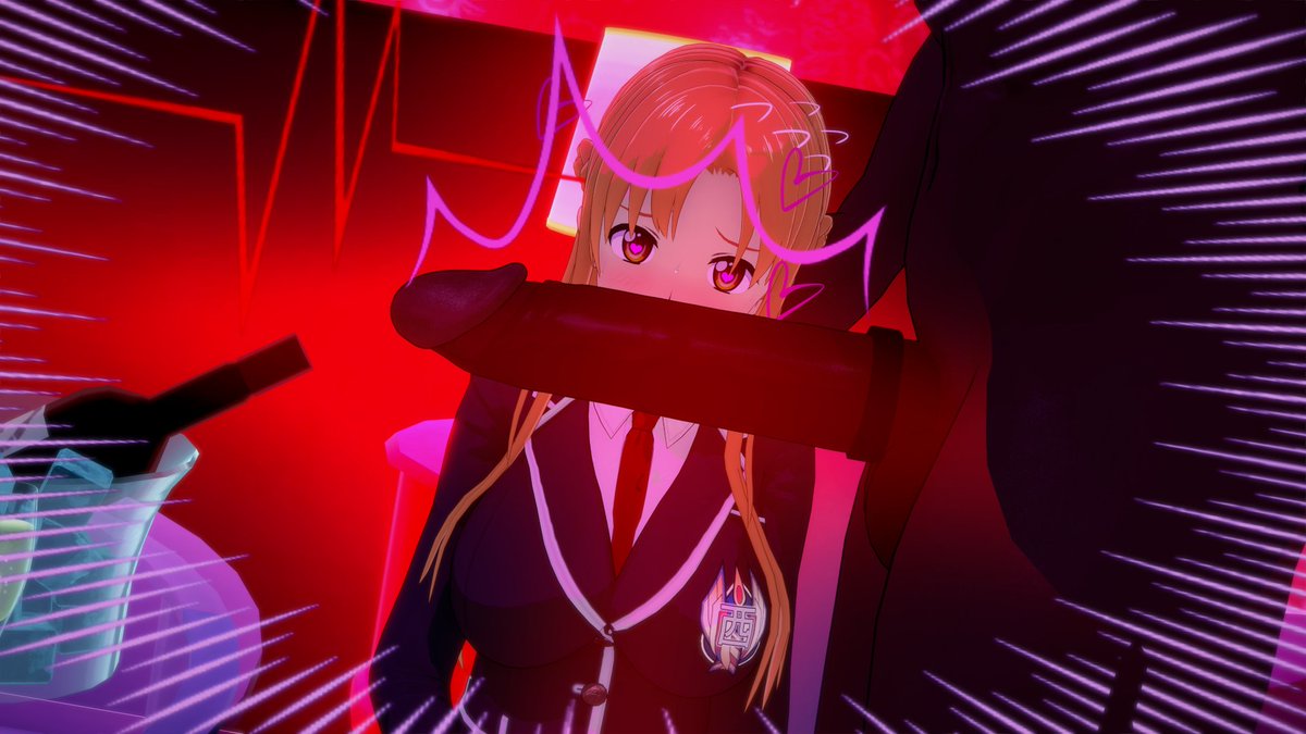 Raikeruw's tweet photo. Asuna's Fall Part 1 (NTR+BLEACHED) #koikatsu #NTR https://t.co/Imv4LX618z