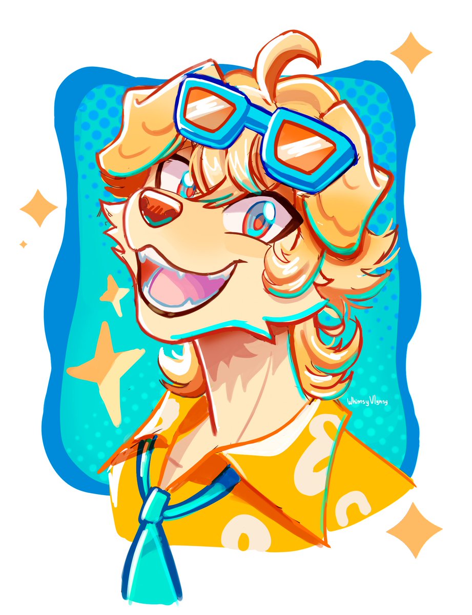 WhimsyVlynsy's tweet photo. An sketch of Goldie from #WonderPaws! He's a cool boy! 🐶
#WonderPawsGame #Goldie #Fanart #Furry https://t.co/gV4P7iJIwh
