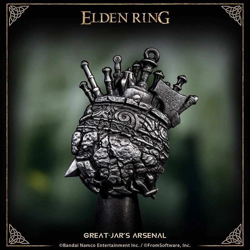 ELDEN RING 大壺の武具塊　メタルキーホルダー STARFORGED_Japan on X: 