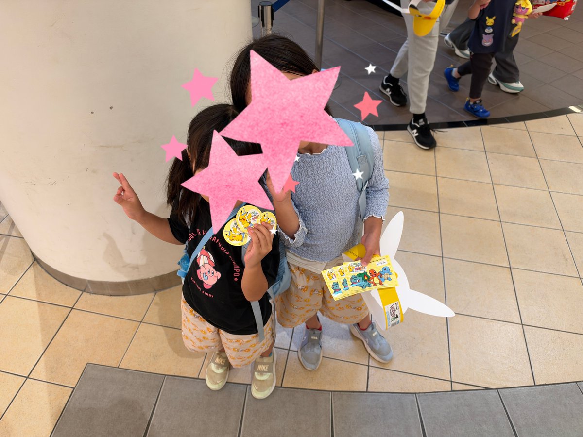 yume0206's tweet photo. 地元のお祭りが雨で中止に😢

代わりに ららぽに行ってポケモンのイベントしたりプリクラ撮ったり。 https://t.co/yV9mjIZB3q