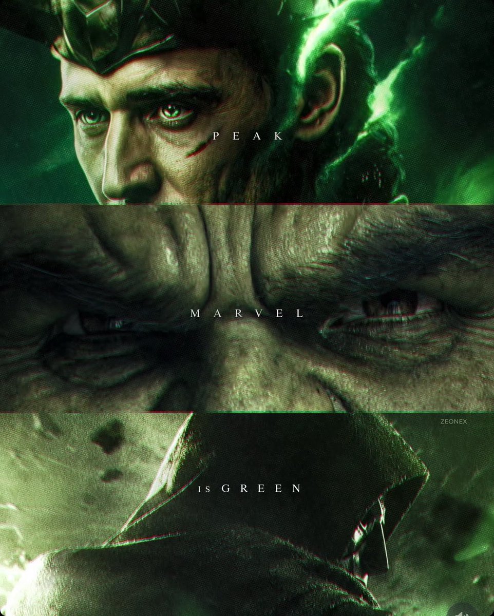 caty_komal's tweet photo. Peak marvel is green https://t.co/PD4g8xY89D