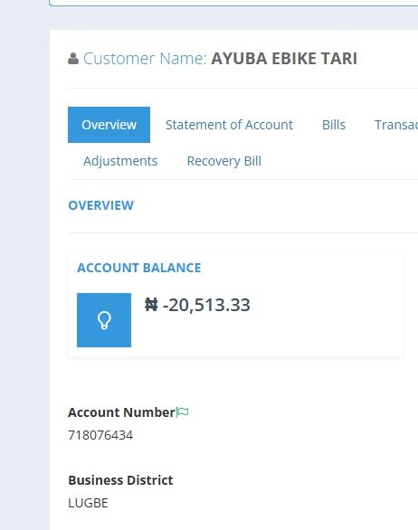 DeGodfactor's tweet photo. Good morning @aedcelectricity, there was was an outstanding with meter number but has been cleared yet it still shows -20,513.33, kindly assist in correcting the error 
45706485047 https://t.co/WOOV1wsGfi