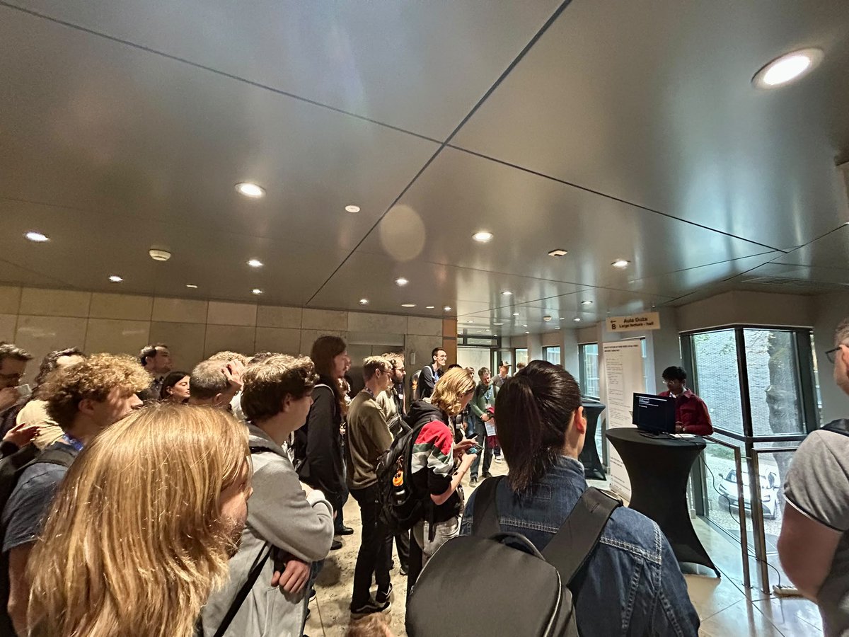 tangled_org's tweet photo. First day at NixCon was amazing and today we continue 🐑 Find us at our booth or come listen to @oppili  at:
🛠️ workshop for joining Tangled at 2-3PM at Aula Srednia
🗣️ lighting talk on the future of code collaboration at 4:30PM at Aula Duza A https://t.co/c7F2VoZ2hC