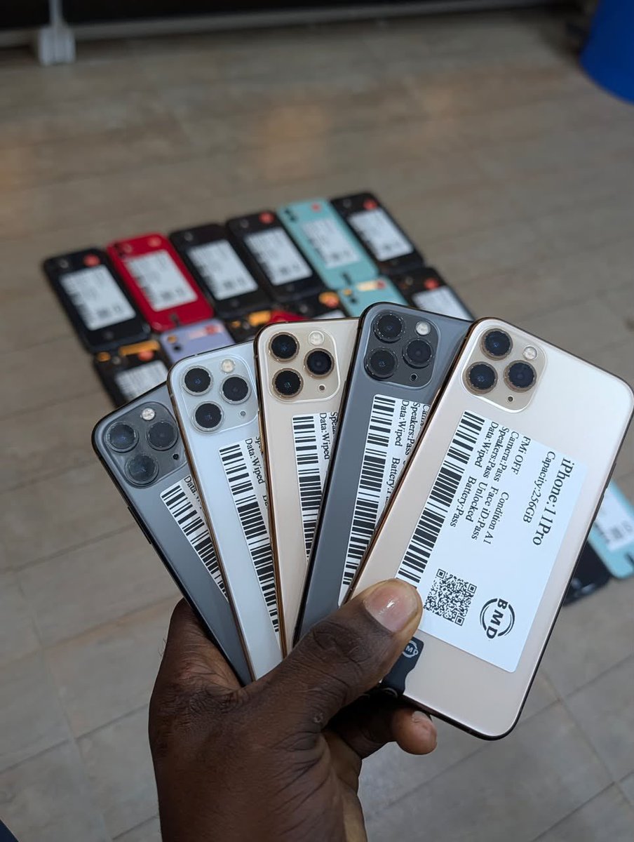 Ydk_charles's tweet photo. 🇺🇸iPhone 11 Pro
•256GB: ₦345,000

*REFER US &amp; EARN💯*
*NATIONWIDE DELIVERY💯* https://t.co/ClsMyvhff2