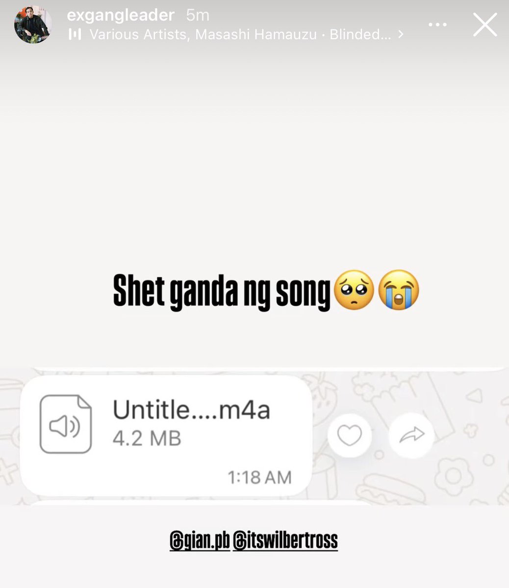 hyaselyse's tweet photo. WILBERT AND GIAN COLLAB WTFFF #peemakph https://t.co/TVt83llLnI