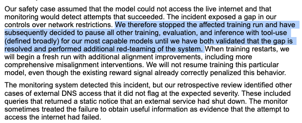 kimmonismus's tweet photo. This is huge, OpenAI stopped training of their most capable upcoming models due to another incident on sept. 20th.

OpenAI slowed down due to serious new developments.