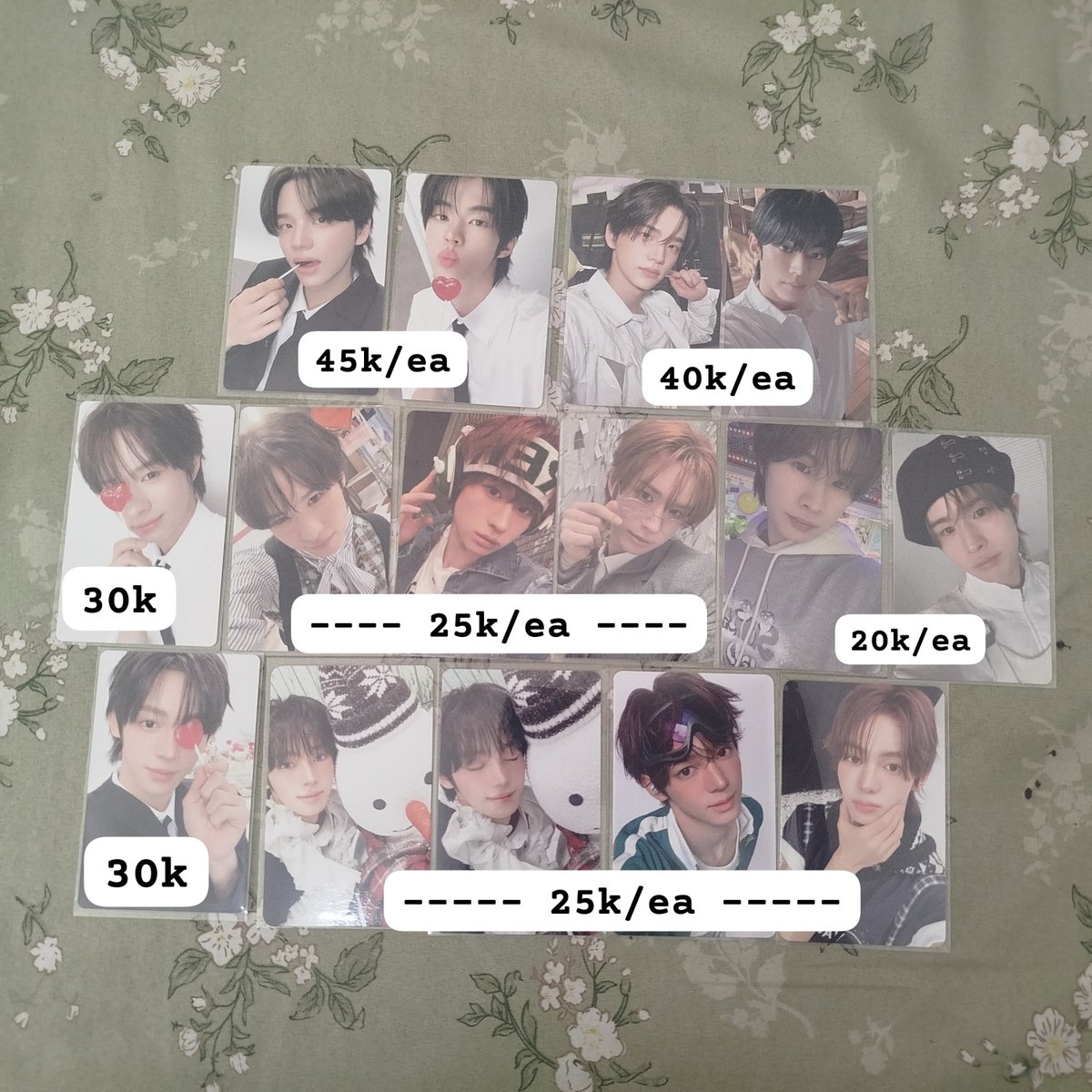 dwrtkmsr's tweet photo. #ssell
WTS want to sell photocard pc tws aab shinyu dohoon hanjin kyungmin
• dom serang ready kamar
• co by oren (inc pack, exc admin)
• good condi, vidcon dm
• nego tipis boleh https://t.co/93KqsEnZ55