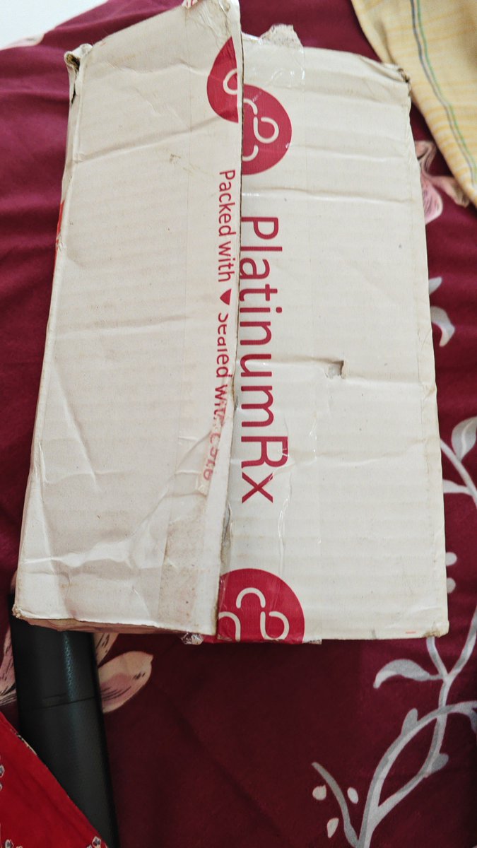 tanu23_'s tweet photo. Received an Open Box of medicines. Delivery was done by @delhivery. Their guy said that wasn't done by me. Then why to deliver such box? Simply return it.

What should I do with these medicines? How to trust an open box? @PlatinumRxIndia https://t.co/CEbD31libs